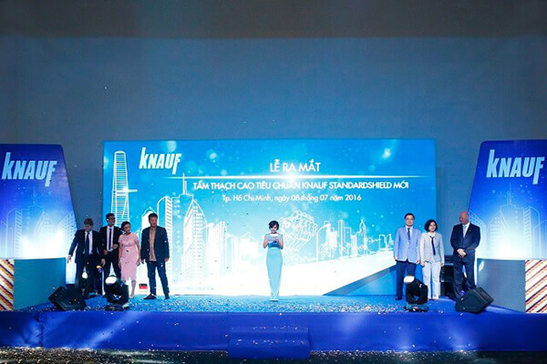 KNAUF Việt Nam ra mắt sản phẩm tấm thạch cao tiêu chuẩn KNAUF STANDARDSHIELD và 2 nhà phân phối mới