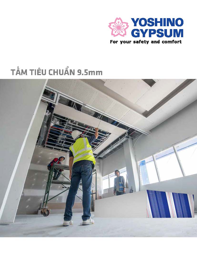 Tấm thạch cao tiêu chuẩn Yoshino