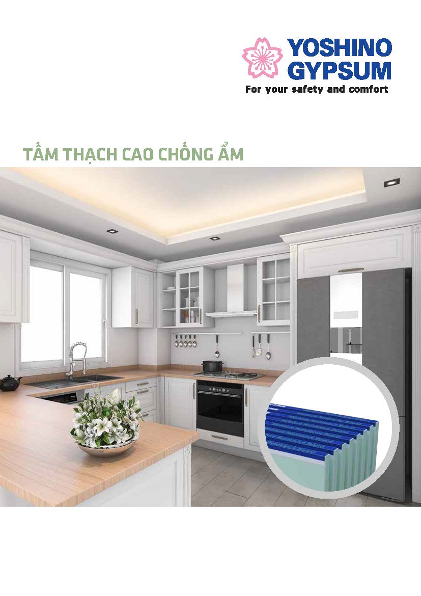 Tấm thạch cao chống ẩm Yoshino